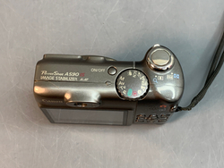 Canon PowerShot A590 IS колесо режимов свободно вращается