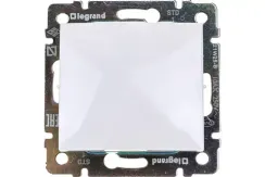 Выключатель Legrand Valena 1-клавишный белый 00754