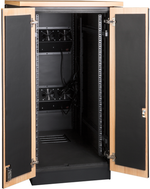 Шкаф напольный 19", 24U Lanmaster LAN-DC-CBSP-24U-WD