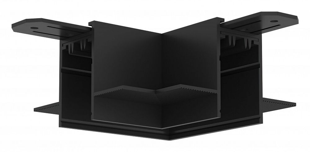 Соединитель угловой L-образный для треков Denkirs Smart TR2112-BK