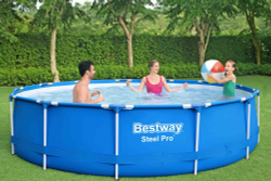 Каркасный бассейн Bestway 396х84 см + фильтр-насос 2006 л/ч (5612E)
