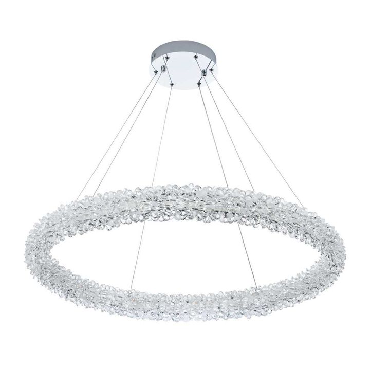 Подвесная светодиодная люстра Modelux Modestyle MS.5002.800 CR