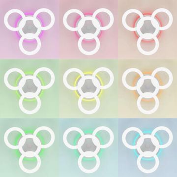 CL225A140E Паркер Белый Смарт RGB Св-к Люстра