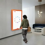 Интерактивный сенсорный киоск BM NEO 27" настенный