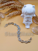 Набор украшений из кубического циркония."Блеск"