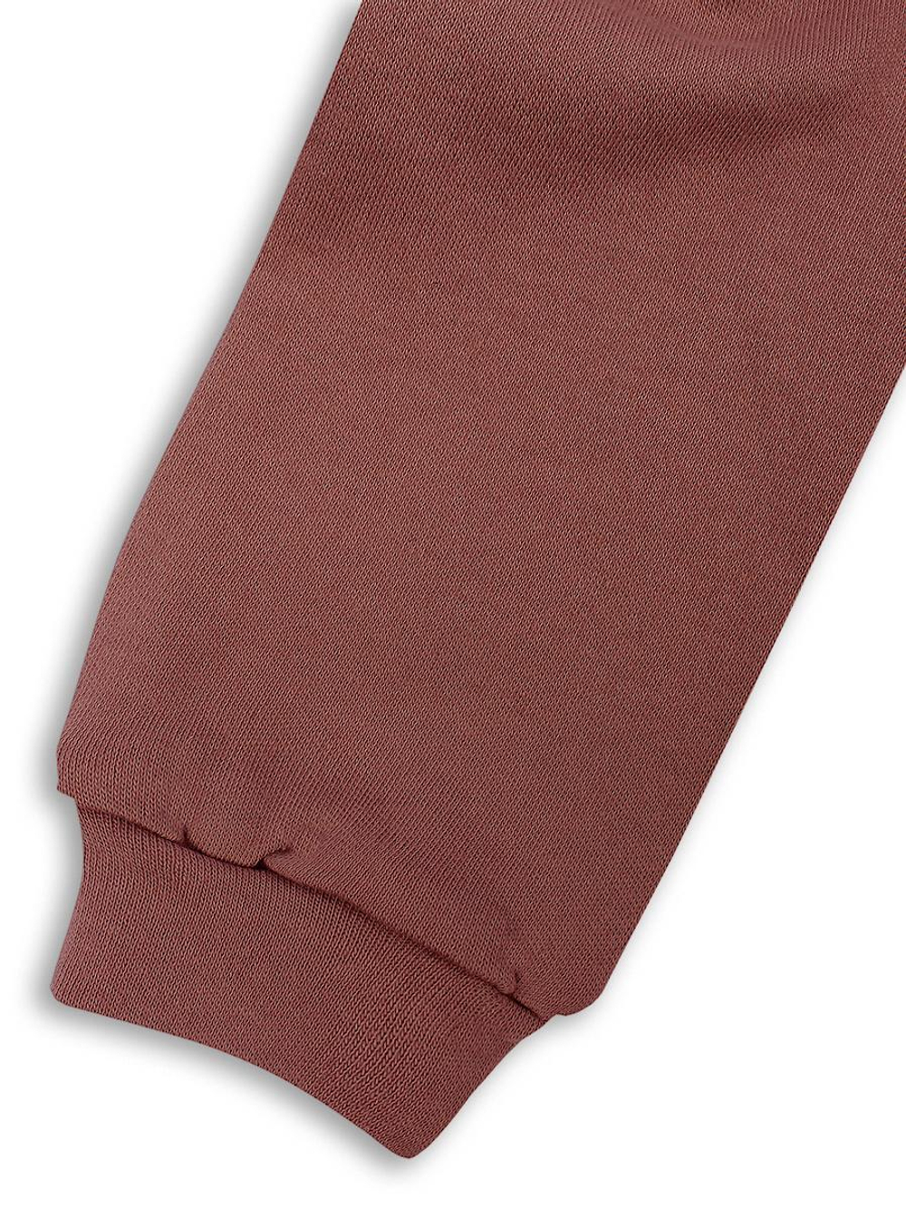 Костюм для мальчиков (свитшот, шорты) коричневый, р. 80-86 см 9097203 (MINAKU)