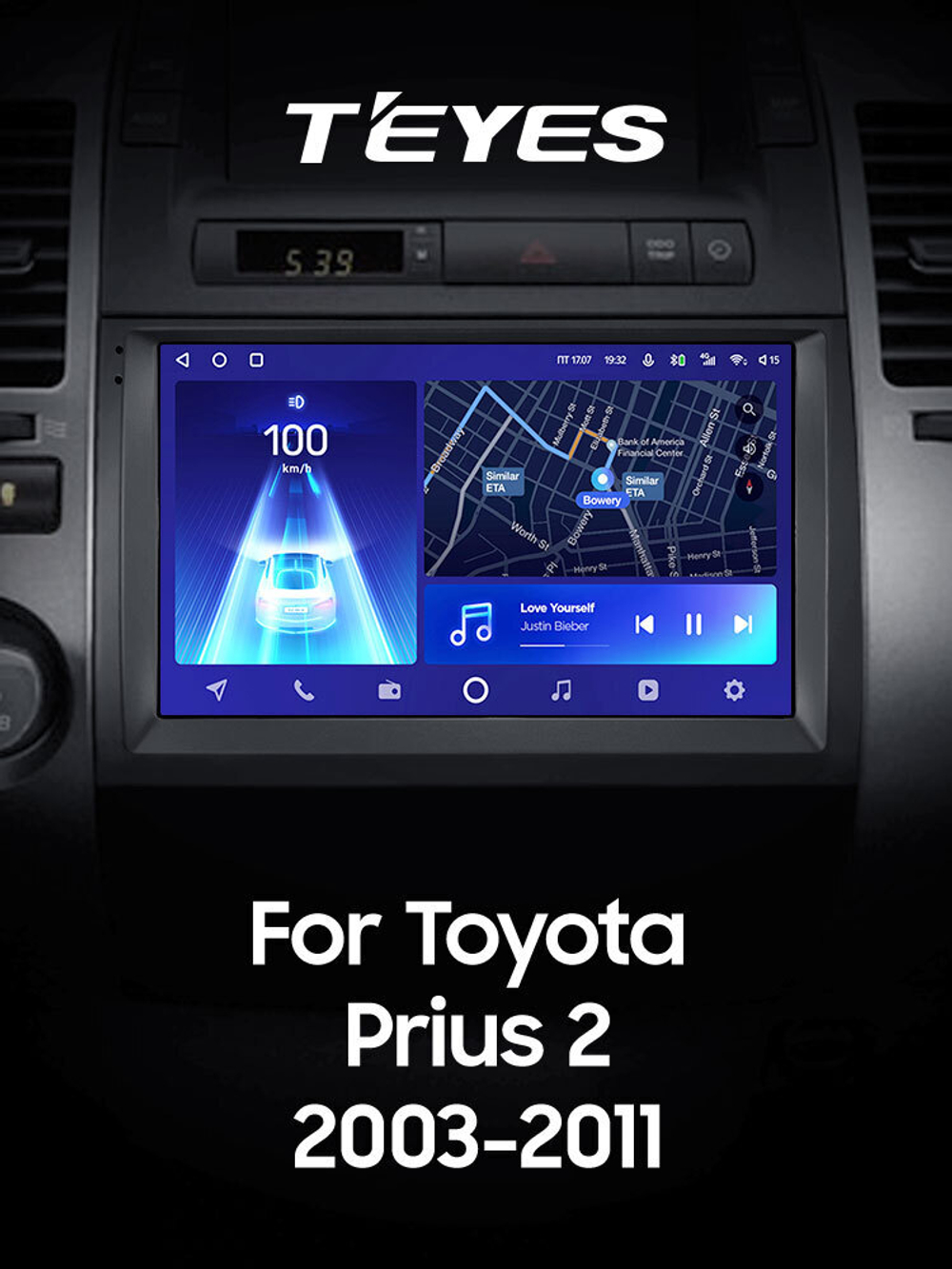 Teyes CC2 Plus 9" для Toyota Prius 2 2003-2011