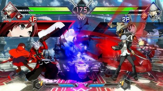 Blazblue Cross Tag Battle (Nintendo Switch, Английская версия, Б/У)