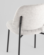 Стул обеденный Patrys светло-серый шенилл