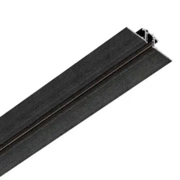 Трек встраиваемый однофазный 2 метра 24V 506227 чёрный Linea Lightstar