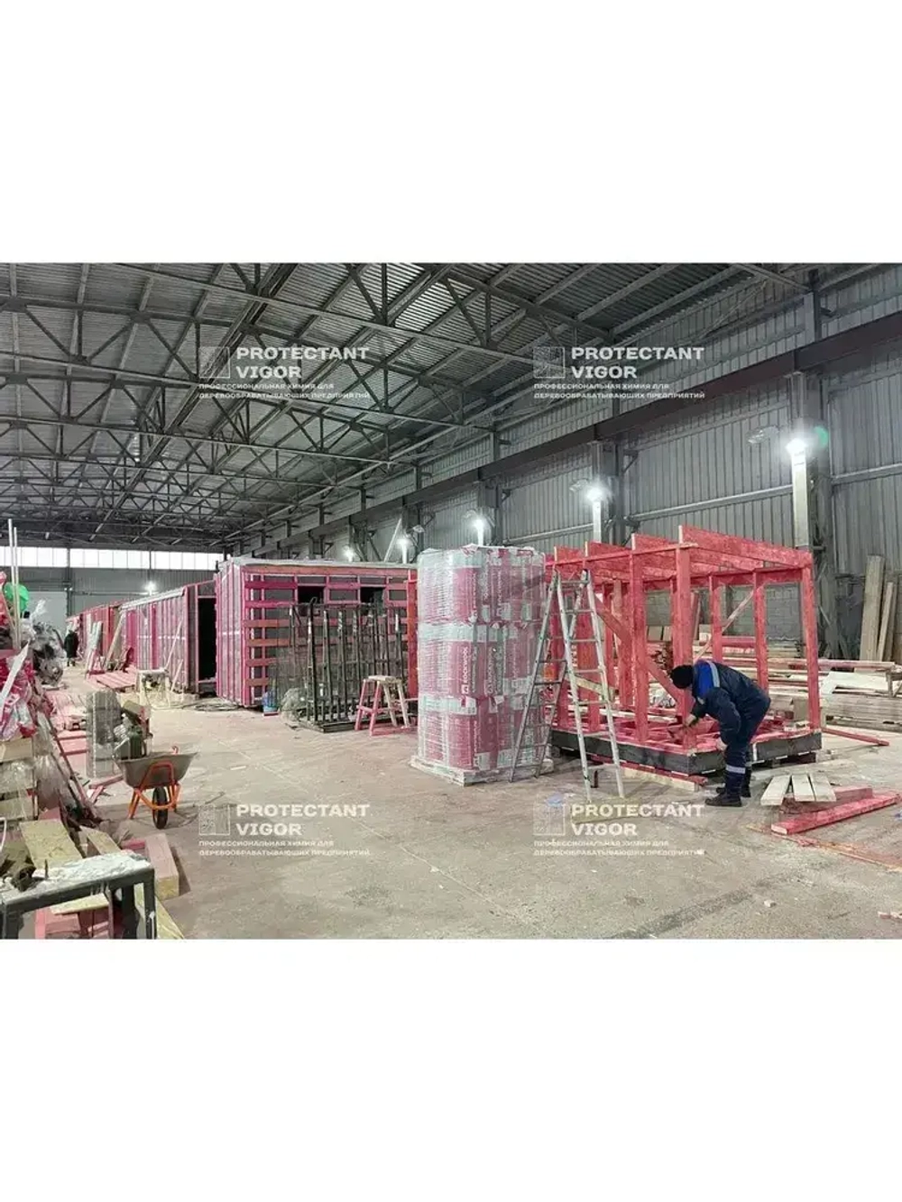 PROTECTANT VIGOR Строительный антисептик Огнебиозащитный 11.5 кг 10 л