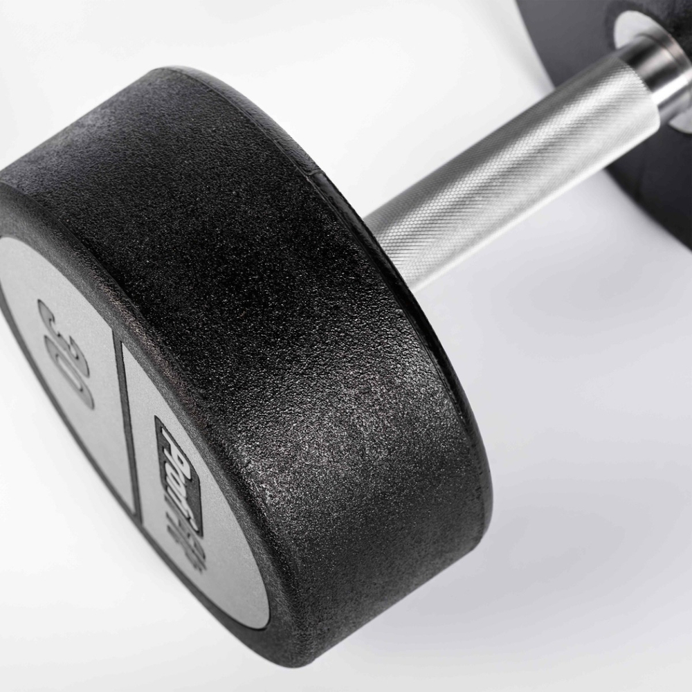 Гантельный ряд полиуретановый LEVEL (шаг 2,5 кг, 5 пар) PROFI-FIT 27,5-37,5 кг