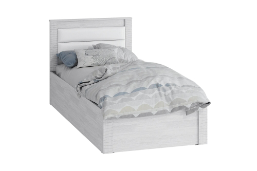 Кровать Тика, спальное место 90х200, лдсп/экокожа