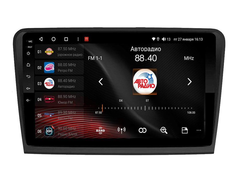 Магнитола для Skoda SuperB 2008-2014 - Vaycar VA65-0306 на Android 13, 8-ядер, 2Гб-32Гб, 4G SIM-слот