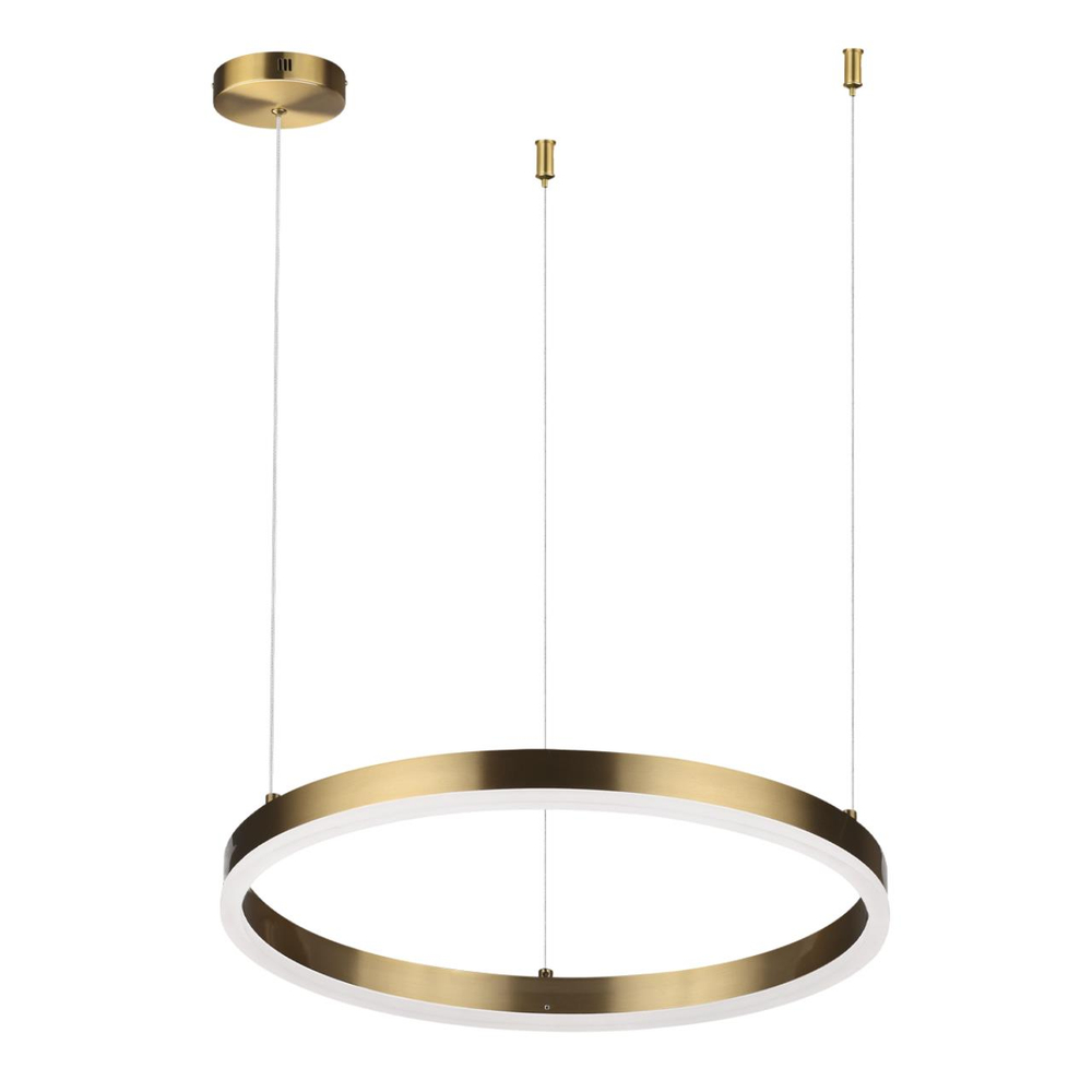 6531/34L LEDIO LN26 263 латунь Светильник подвесной LED 34W  3000/4000/6000К 220V ECHO