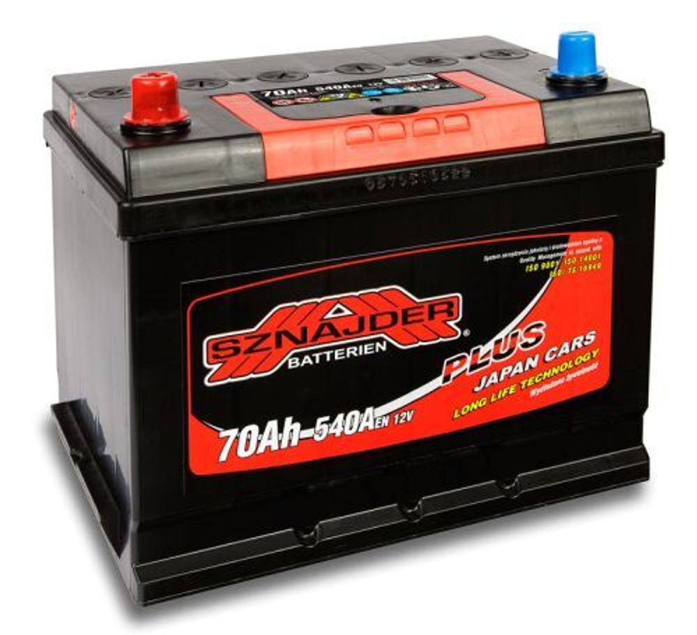 Аккумулятор 70 Sznajder Asia п.п. (57024)