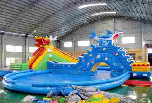 Аквапарк «Погоня на акулах», 22×22×8 м