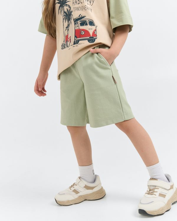 Шорты бермуды из джинскота 