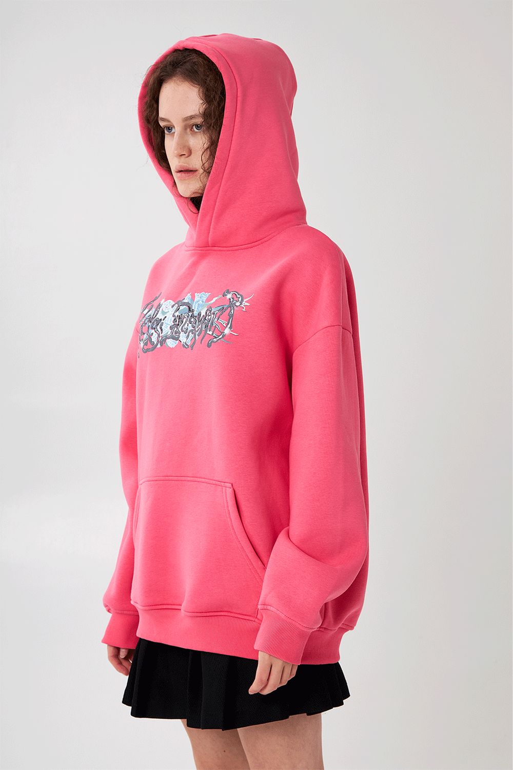 Худи Helgi Ingvarr РУСАЛКА Женский Розовый