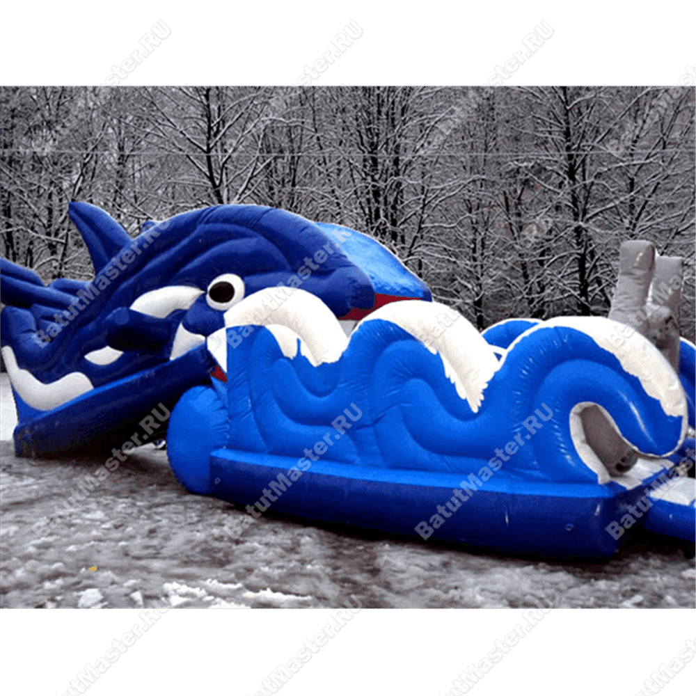 Надувной батут-робот "Касатка"