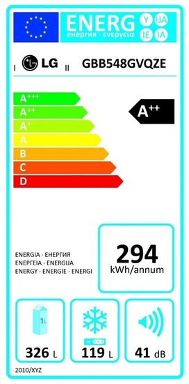 Холодильник LG GB-B548GVQZE