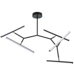 Потолочная светодиодная люстра Arte Lamp ZULU A2170PL-49BK