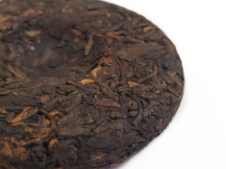 11132 Чай прессованный черный Пуэр Шу "Цзинлун, Баньчжан",  мини бин 50гр