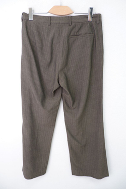 Брюки в полоску прямые 50 размер