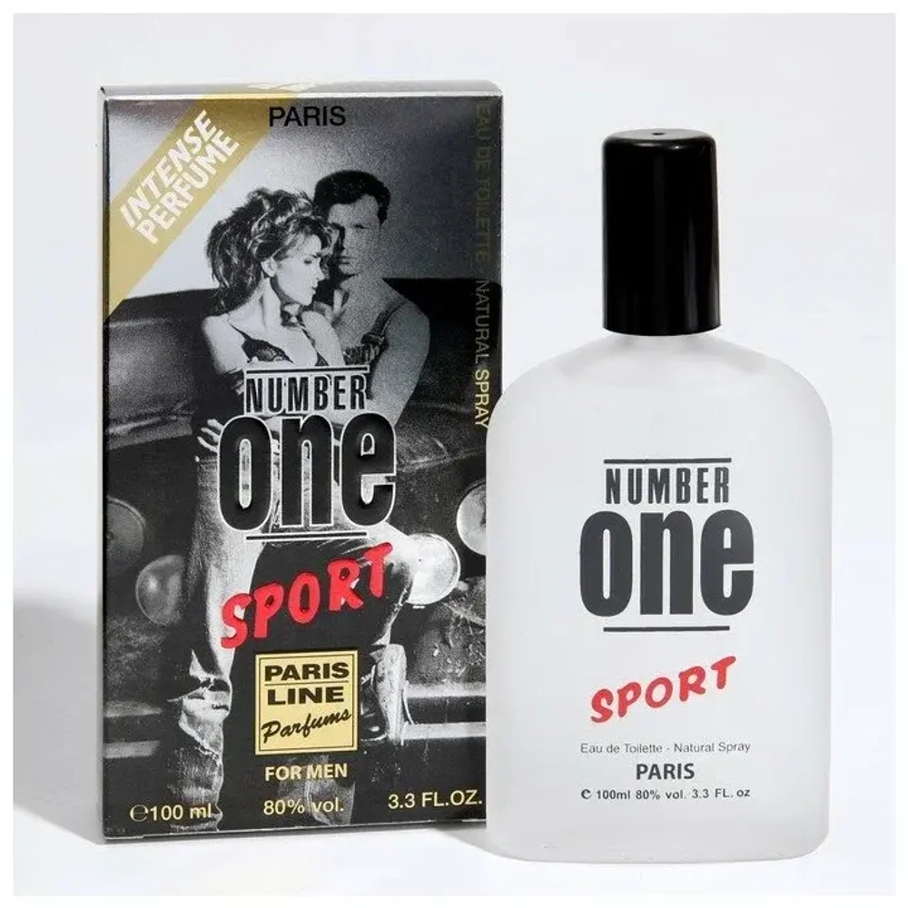 Туалетная вода для мужчин "NUMBER ONE SPORT" 100мл Россия
