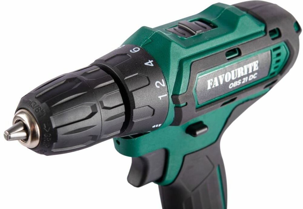 Дрель-шуруповёрт аккумуляторная FAVOURITE OBS 21 DC 100N PROF 21 В, 4 Ач, 100Hm.