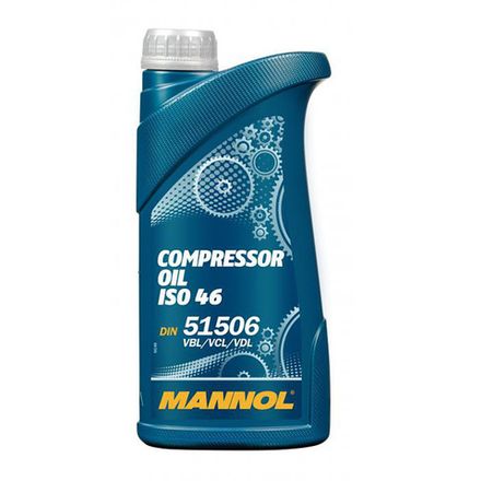 Цена на MANNOL (1923) Масло компрессорное Compressor Oil ISO 46, 1 л