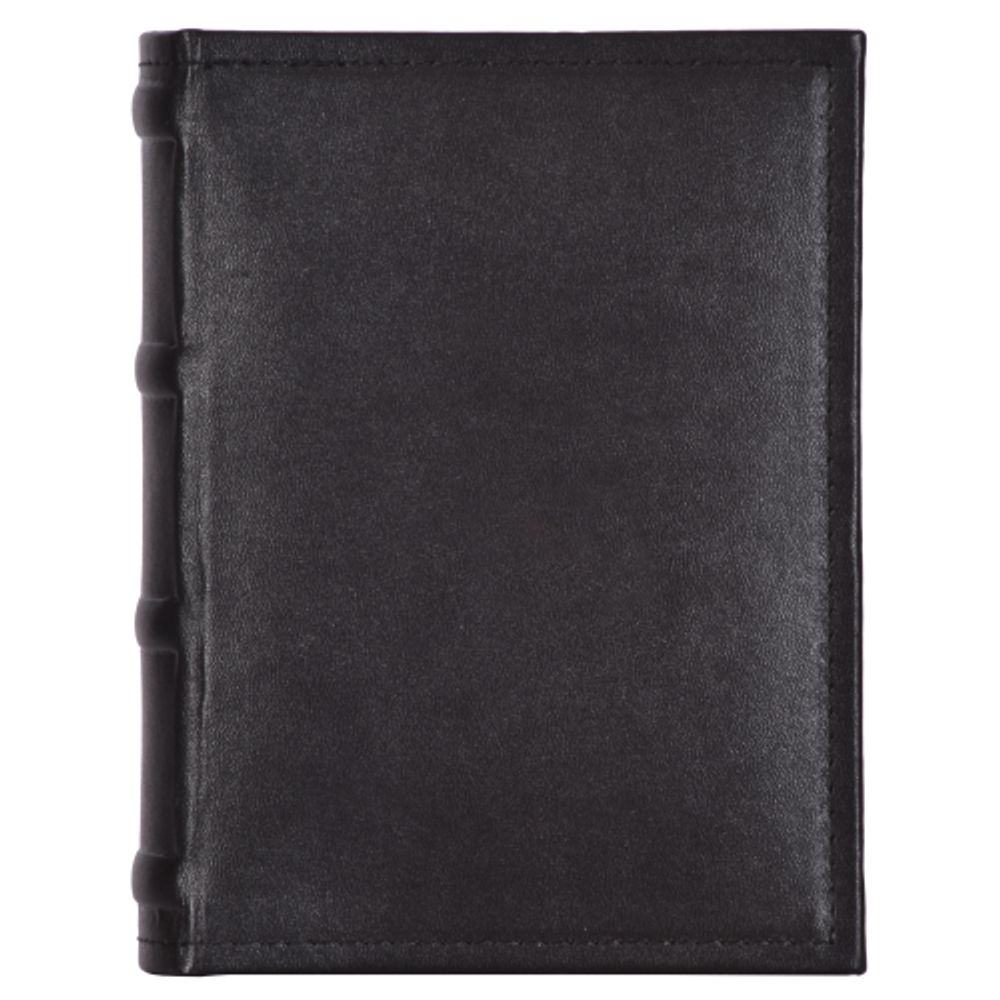 Innova Q5701426 Фотоальбом 100 фото 10*15cm Leatherette Stitced , черный, кармашки | Innova