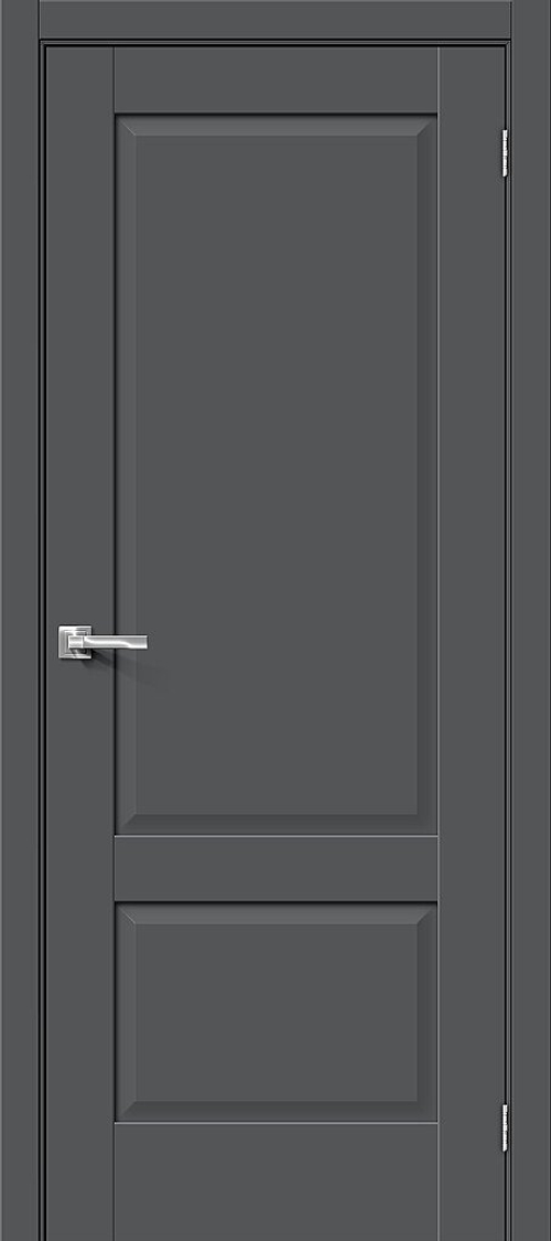 Межкомнатная дверь Прима-12 Stormy Silk / Двери Браво