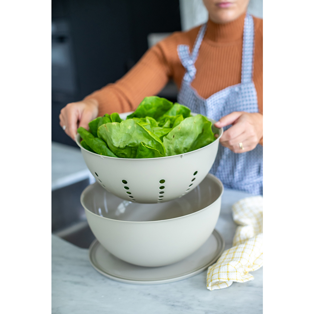 Дуршлаг palsby, organic, 5 л, песочный