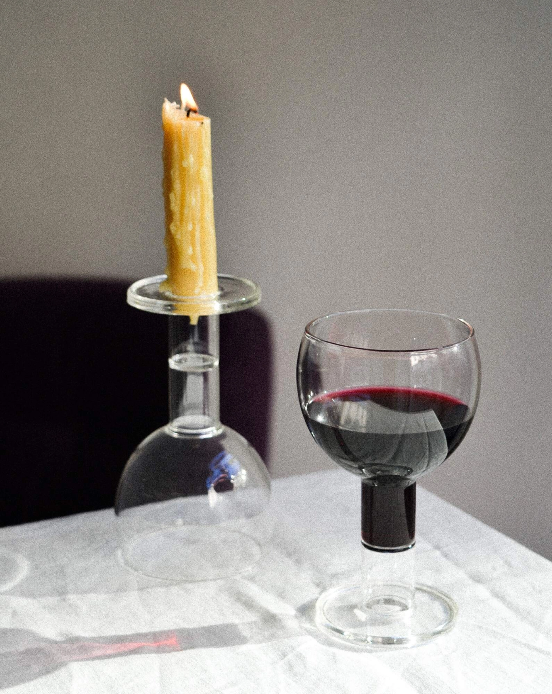 Бокал Wine Candle Glass