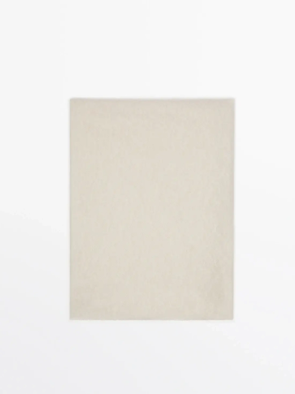 Massimo Dutti Шарф из 100% кашемира, кремовый