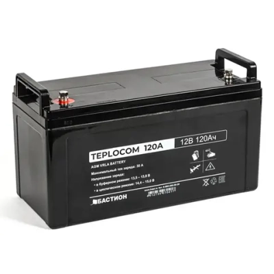 TEPLOCOM 120Ач аккумулятор герметичный свинцово-кислотный 441