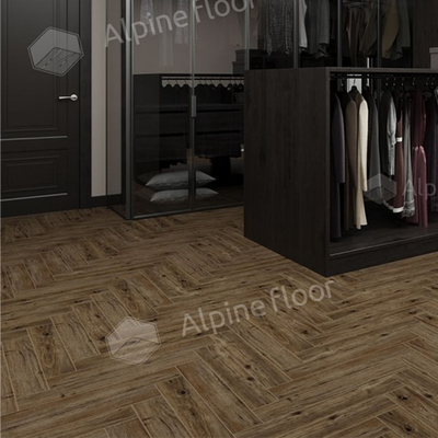 Ламинат Alpine Floor Herringbone 12 Pro LF106-10 Бордо