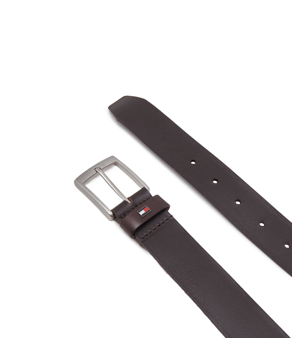 Кожаный ремень Tommy Hilfiger - коричневый(AM0AM11051)