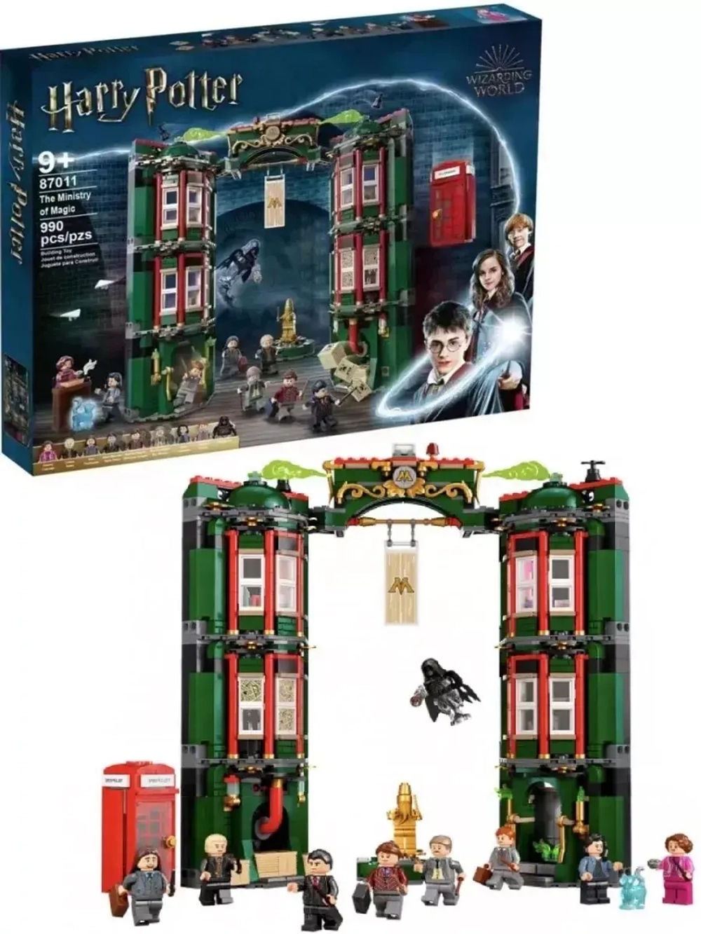 Конструктор Harry Potter Министерство магии 990 деталей