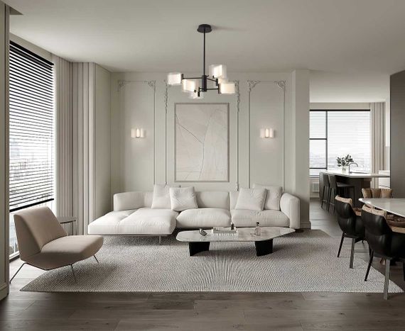 Подвесной светильник Freya Modern Ice FR5541PL-L5B