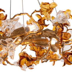 Люстра Cloyd GUATEMALA C14 / Ø60 см - латунь (арт.11215)