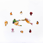 Пазл "Сотворение Адама " от Woodzle - Деревянный пазл, деталей 275, картина известного художника Микеланджело. Детали деревянного пазла разных форм