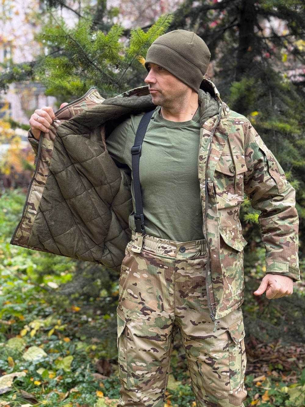 Костюм тактический горка мультикам зима