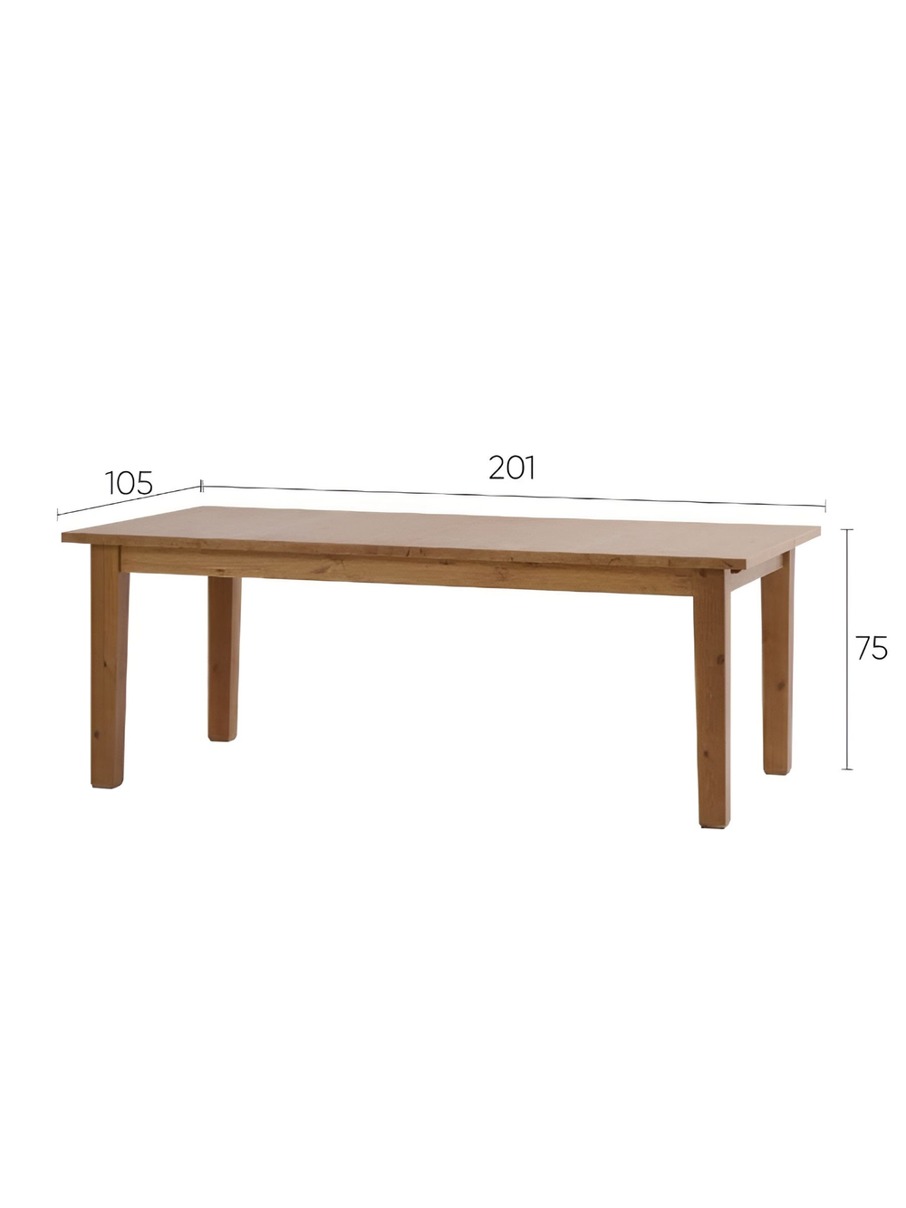 IKEA Стол складной NORDEN, 26/87/148x80, коричневый, из массива сосны, МЫРПОМ (НОРДЕН ИКЕА), из массива дерева