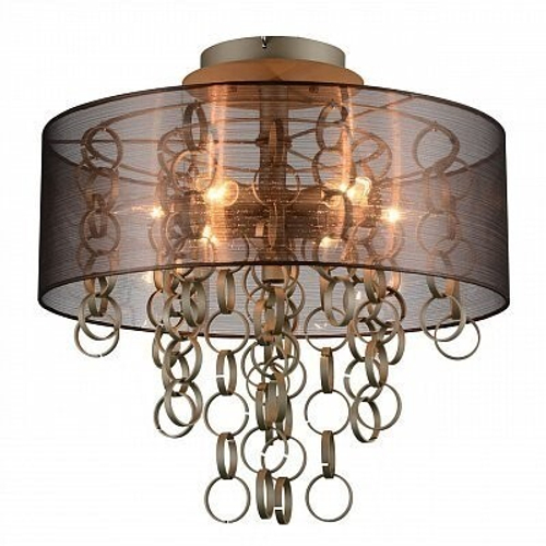 SL942.802.07 Люстра потолочная ST-Luce Слоновая кость/Коричневый E14 7*40W CATENA