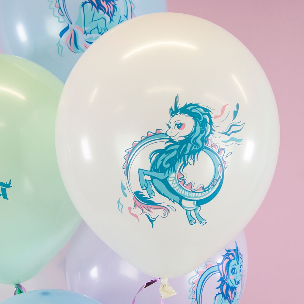 Шар (12''/30 см) Любимый дракон, Ассорти, пастель, 2 ст, 25 шт.