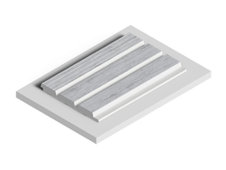 Стеновая панель HiWood декорированная, 270x12 см