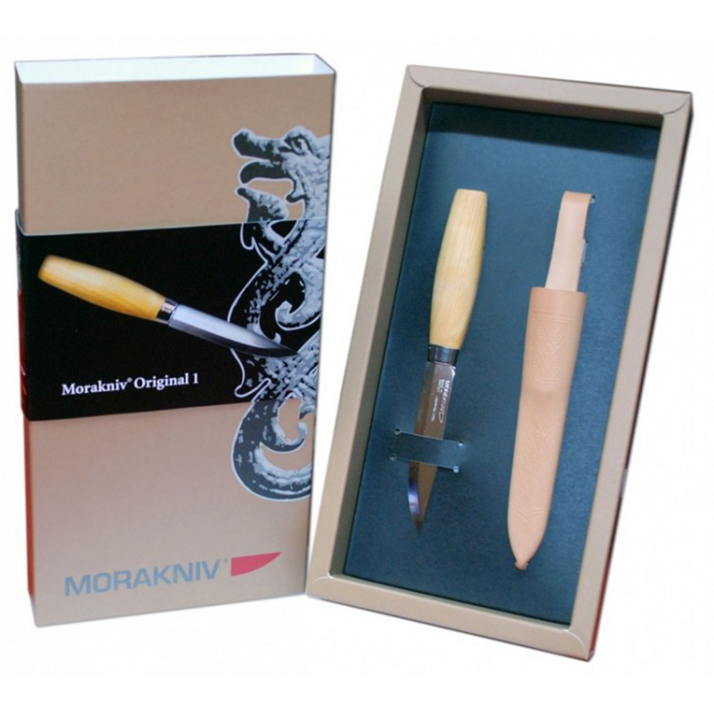 Нож Morakniv Original 1 ламинированая сталь, деревянная рукоять