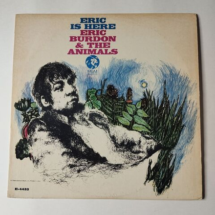 Винтажная виниловая пластинка LP Eric Burdon and The Animals Eric Is Here (USA 1967)